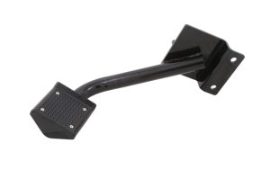 Chevrolet Silverado Bumper Step - Driver's Side - Dee Zee - Corner Step, Aluminum - Black - `07-`13